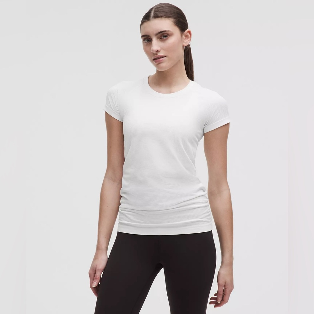 lululemon athletica White Short Sleeve Tee